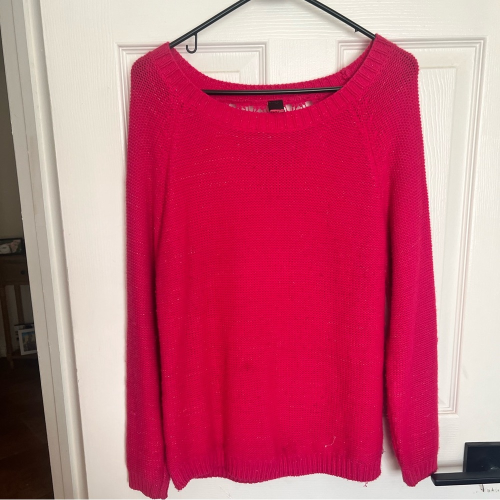 Pink sweater